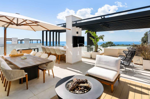 Villa avec vue sur la mer à vendre à Sierra Blanca, Marbella