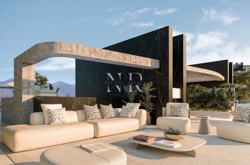 Penthouse à Elviria avec solarium et piscine privée à vendre