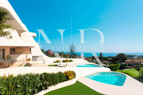 Golden Eight – Maisons mitoyennes avec vue mer à Artola Alta, Marbella à vendre