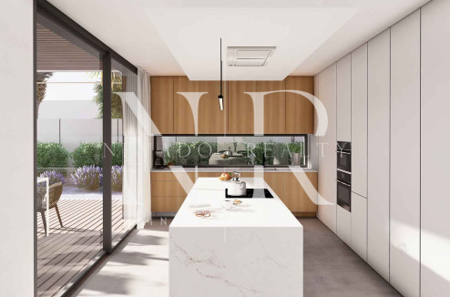 Villa in the Xarblanca residential development under construction for sale