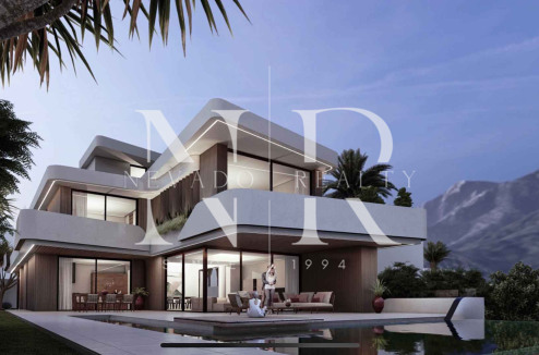 Villa in the Xarblanca residential development under construction for sale