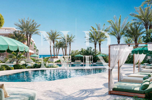 Appartement en bord de mer à Estepona avec piscine privée en cours de construction