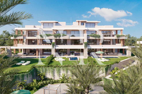 Villa en première ligne de plage à Estepona à vendre
