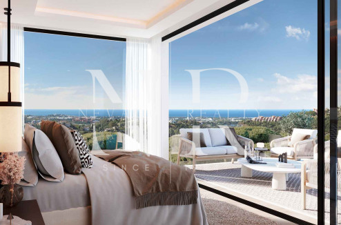 Sea-view villa under construction in Artola Alta for sale