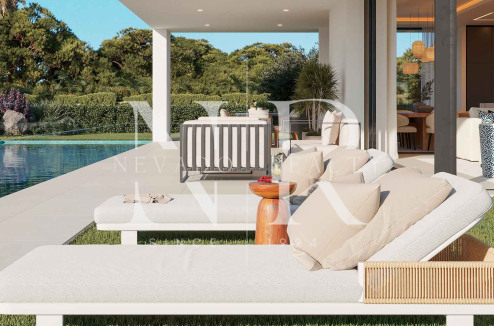 Sea-view villa under construction in Artola Alta for sale