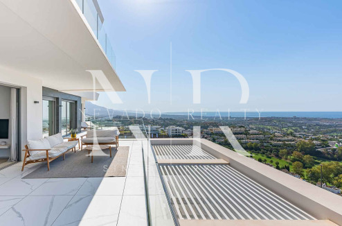 Apartamento en Urbanización Byu Hills con vistas panorámicas al mar en venta