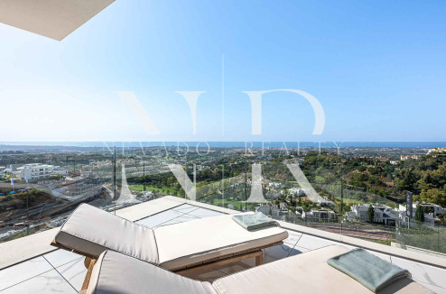 Apartamento en Urbanización Byu Hills con vistas panorámicas al mar en venta