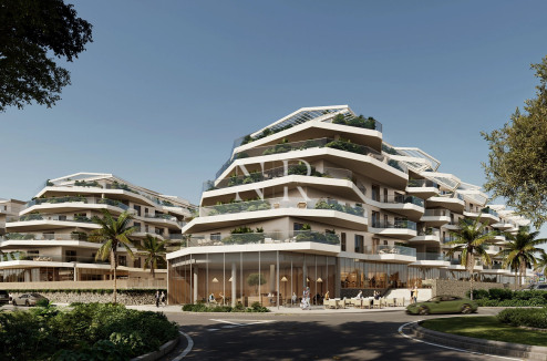 Penthouse à Mijas Costa avec vue panoramique sur la mer à vendre