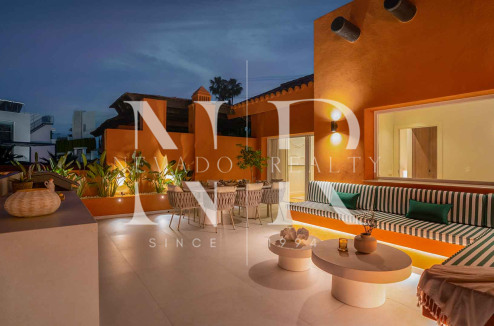 Penthouse entièrement rénové à vendre dans le complexe résidentiel Alminar de Marbella