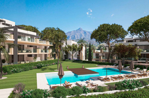 Newly built penthouse for sale in Aloha Forest, Marbella