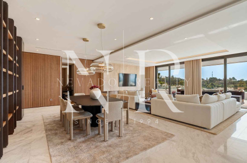 Penthouse in the Epic by Fendi development with private pool for sale