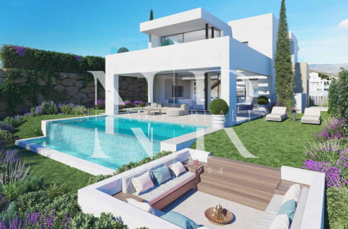 Une nouvelle collection de 10 villas de luxe en première ligne de golf à Estepona