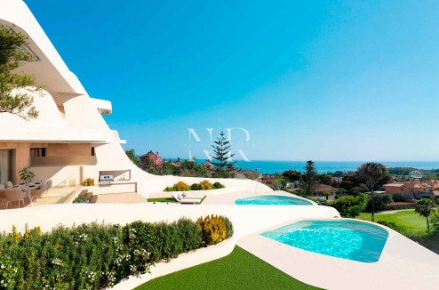 Golden Eight – Maisons mitoyennes avec vue mer à Artola Alta, Marbella à vendre