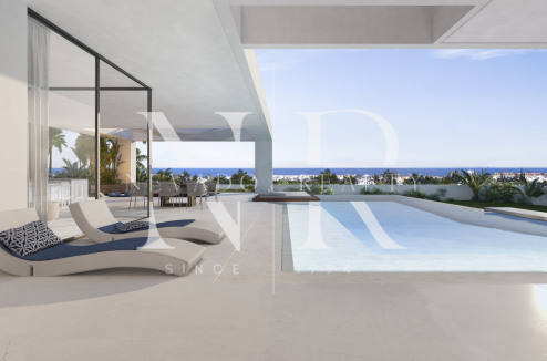 12 luxury villas in Estepona with sea views