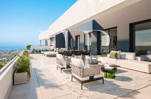 MedBlue, New build flats and penthouses in Altos de Los Monteros for sale