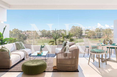 Breeze, Brand new frontline golf flats in Guadalmina Alta