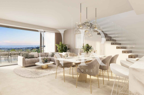 Apartamentos a estrenar en Los Altos de la Quinta con vistas al mar en venta.