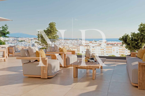 Promotion d'appartements et de penthouses à Estepona, très proche du centre, à vendre