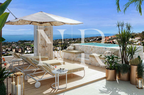 Ocho de Oro, Villas in Nueva Andalucía with panoramic views for sale
