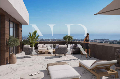 Balcon del Mediterraneo, New build flats in Estepona East with sea views for sale