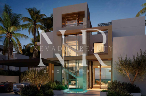 Villa in San Pedro Playa with sea views in first line beach for sale