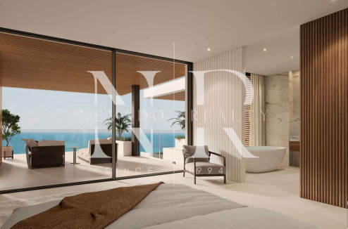 Villa in San Pedro Playa with sea views in first line beach for sale
