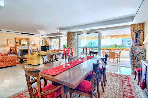 Apartamento en Don Gonzalo con vistas al mar a la venta en Marbella centro