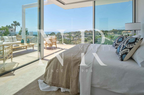 Jazmines 14, Villa en Urbanización Valdeolletas de nueva construcción con vistas al mar en venta