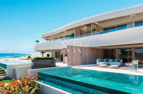 Apartamento en Las Chapas en primera línea de playa en venta