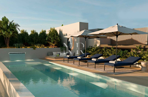Apartamento en Las Chapas en primera línea de playa en venta