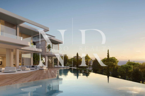 Villa entre Estepona et Benahavis à vendre