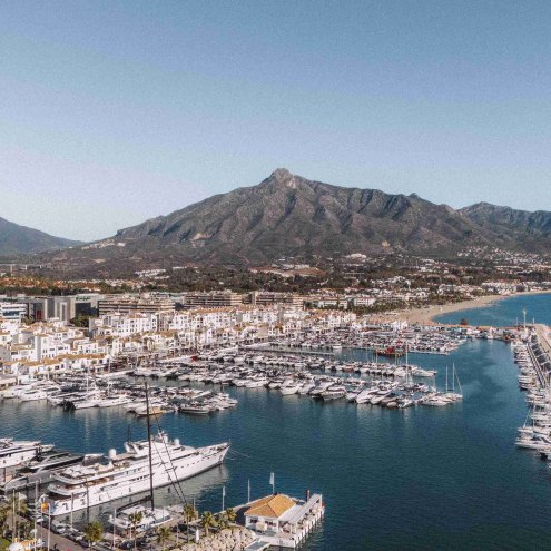 Puerto Banus Aerial Photohraphy