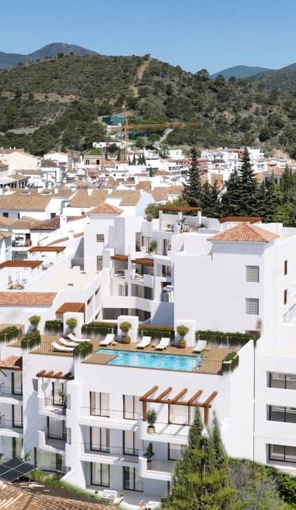 Apartamento Moderno de Dos Dormitorios en el Corazón de Benahavís