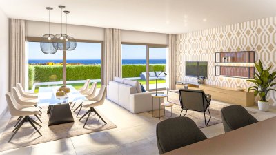 Exclusive Ground Floor Apartment with Panoramic Views – New Golden Mile, Estepona