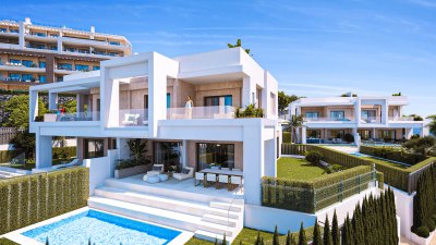 Exclusive Semi-Detached Villa with Panoramic Views – New Golden Mile, Estepona