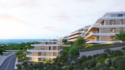 Modern Ground Floor Apartment with Sea Views – New Golden Mile, Estepona