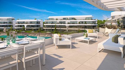 Contemporary Penthouse with Spacious Terrace – New Golden Mile, Estepona