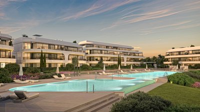 Modern Middle Floor Apartment – New Golden Mile, Estepona