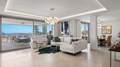 Stunning seven-bedroom ground floor apartment in Nueva Andalucia, Marbella.