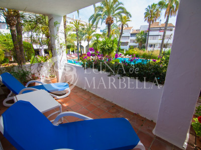 Apartamento Planta Baja en alquiler en Marbella Golden Mile