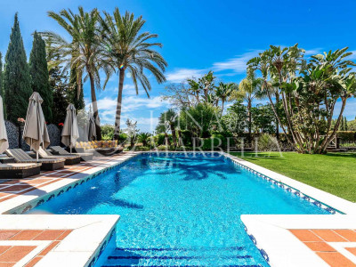 Villa en venta en Marbella Golden Mile