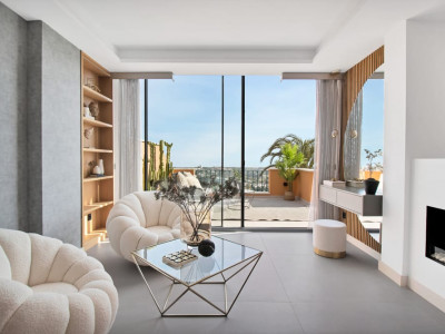 Zweistöckiges Penthouse zum Verkauf in Les Belvederes, Nueva Andalucia