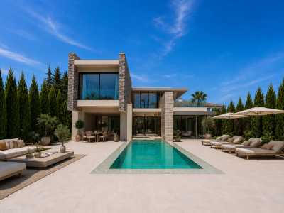 Villa zum Verkauf in Cortijo Blanco, San Pedro de Alcantara
