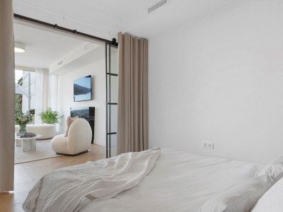Apartamento Planta Baja en venta en Palacetes Los Belvederes, Nueva Andalucia