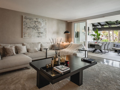 Appartement rez de chaussée à vendre à Marina Puente Romano, Marbella Golden Mile