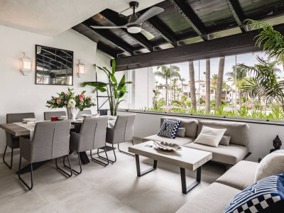 Appartement rez de chaussée à vendre à Marina Puente Romano, Marbella Golden Mile