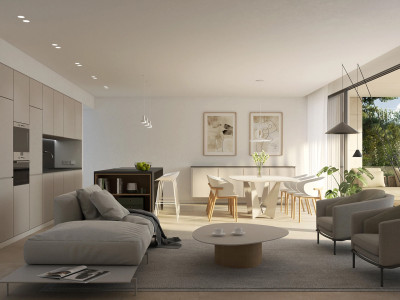 Апартамент на нижнем этаже в продаже в Elviria, Восточная Марбелья