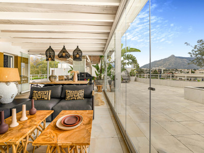 Zweistöckiges Penthouse zum Verkauf in El Embrujo Banús, Marbella - Puerto Banus