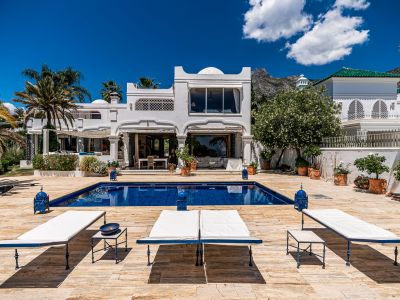 Villa mit atemberaubendem Meerblick in Marbella Hill Club