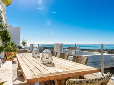 Espectacular ático con vistas panorámicas en Altos de los Monteros
